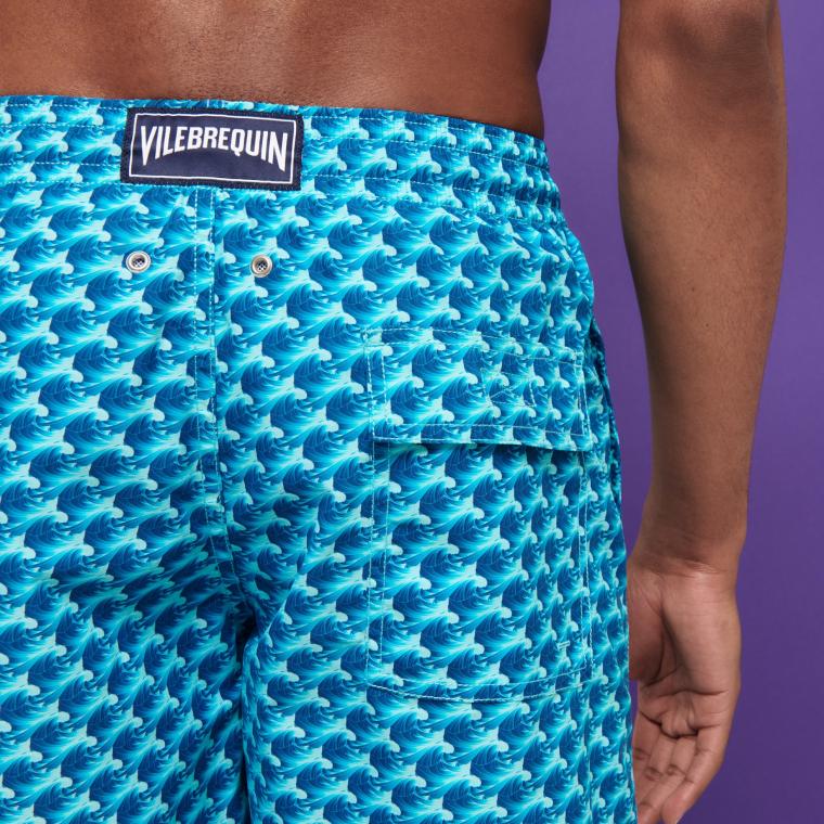 Badeshort OKOA MIKROWAVES Bleu Lazuli